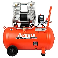 Компрессор поршневой безмасляный A-iPower AC270/50LF