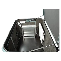 Бензиновый генератор FUBAG BS 3300 A ES в тихом зимнем кожухе 1200 RAL 8019