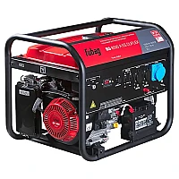 Бензиновый генератор FUBAG BS 8500 A ES DUPLEX в тихом зимнем кожухе 1200 RAL 7035