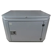 Бензиновый генератор FUBAG BS 6600 A ES в тихом зимнем кожухе 1200 RAL 7024